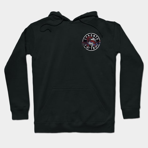 Toronto Raptors Basketball Hoodie by mumuito